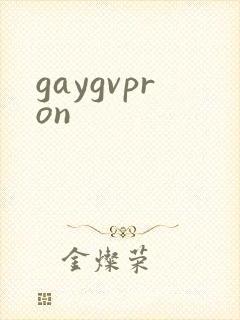 gaygvpron封面