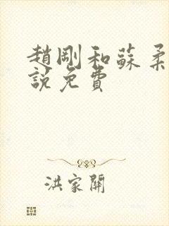 赵刚和苏柔的小说免费