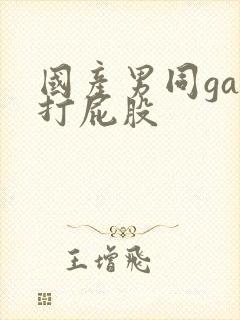 国产男同gay打屁股