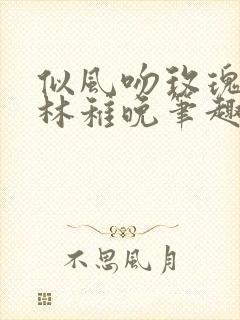 似风吻玫瑰池宴林稚晚笔趣阁封面