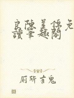 良陈美锦免费阅读笔趣阁