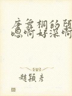 唐舞桐的堕落H嗯啊好深啊封面