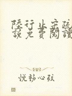 陆行止宋疏慈小说免费阅读最新章节