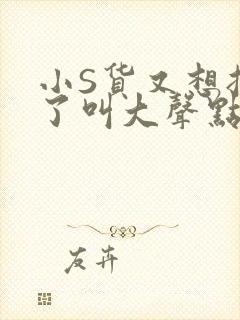 小S货又想挨C了叫大声点小