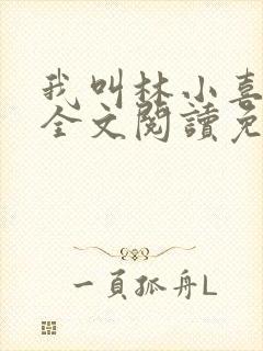 我叫林小喜小说全文阅读免费封面