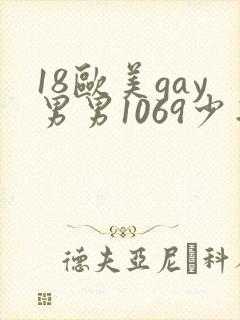 18欧美gay男男1069少年封面