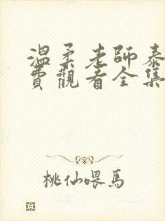 温柔老师泰剧免费观看全集