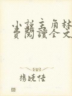 小说主角林峰免费阅读全文最新章节