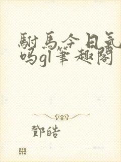 驸马今日气消了吗gl笔趣阁
