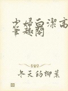 少妇白洁高义 笔趣阁