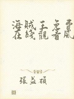 海贼王免费全集在线观看风车动漫