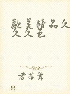 欧美精品久久久久久色