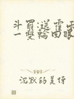 斗罗:送霍雨浩一双轮回眼