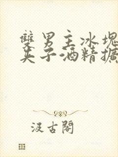 双男主冰块棉签夹子酒精扩张器封面