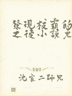 发现校霸的秘密之后小说免费阅读封面