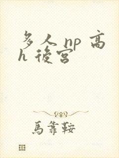 多人 np 高h 后宫