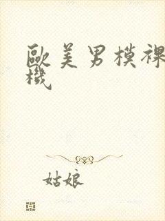 欧美男模裸体露机