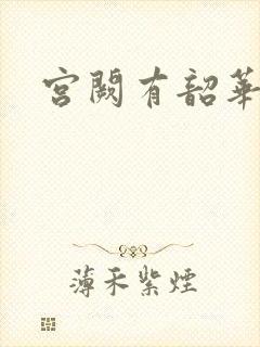 宫阙有韶华封面