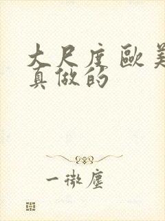 大尺度 欧美 真做的