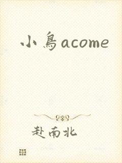 小鸟acome