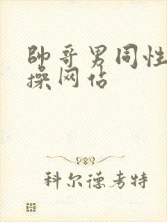 帅哥男同性恋互操网站封面