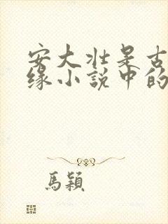 安大壮是古寨情缘小说中的人物