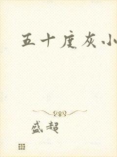 五十度灰小说封面