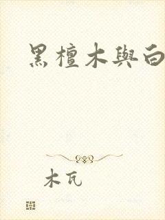 黑檀木与白象牙