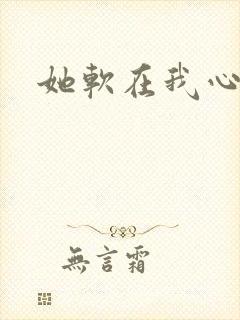 她软在我心上封面