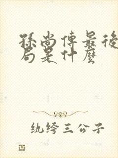 孙尚传最后的结局是什么封面