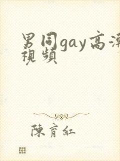 男同gay高潮视频