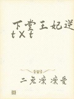 下堂王妃逆袭记t×t