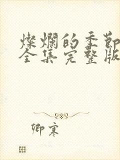 灿烂的季节免费全集完整版在线观看