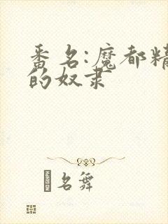 番名:魔都精兵的奴隶封面