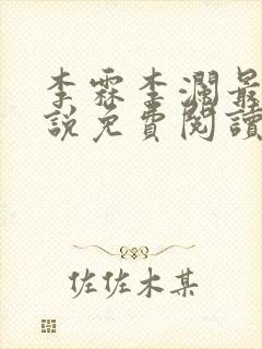 李霖李澜最新小说免费阅读最新章节介绍