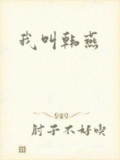 我叫韩燕