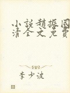 小说赵振国宋婉清全文免费阅读