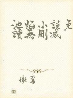 池焰小说免费阅读无删减