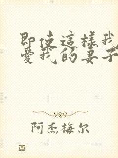 即使这样我还是爱我的妻子动漫封面
