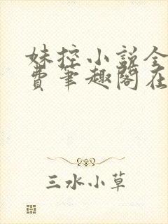 妹控小说全文免费笔趣阁在线阅读