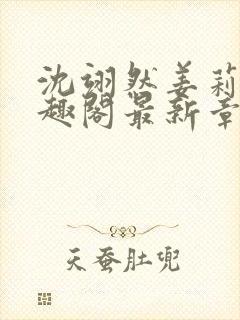 沈翊然姜莉妤笔趣阁最新章节封面