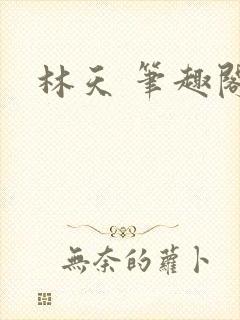林天 笔趣阁