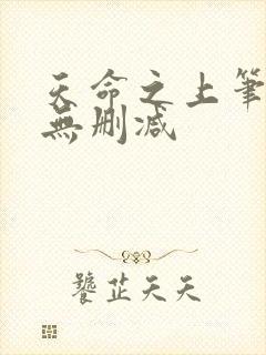 天命之上笔趣阁无删减封面