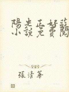 阳光正好苏玥玥小说免费阅读无弹窗