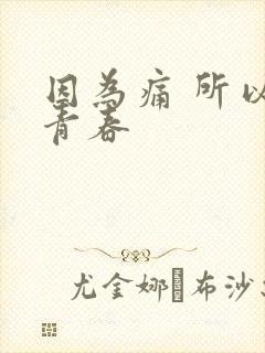 因为痛 所以叫青春