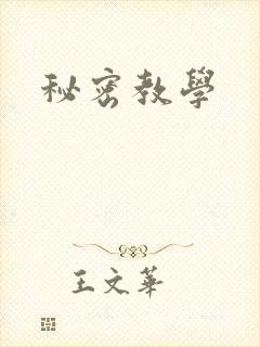 秘密教学