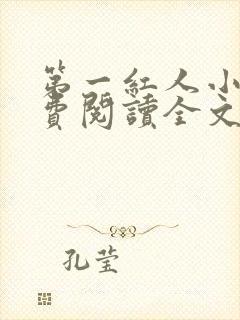 第一红人小说免费阅读全文无弹窗
