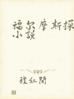 福尔摩斯探案集小说封面