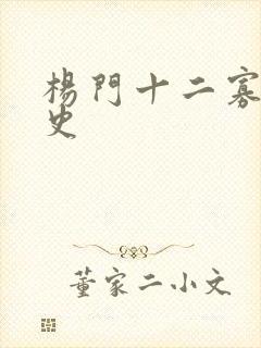 杨门十二寡妇艳史