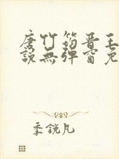 唐竹筠晋王的小说无弹窗免费阅读